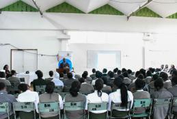 CAREER TALK AT STATE HOUSE GIRLS