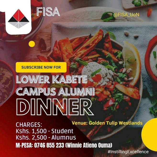  Lower Kabete Campus Alumni Dinner