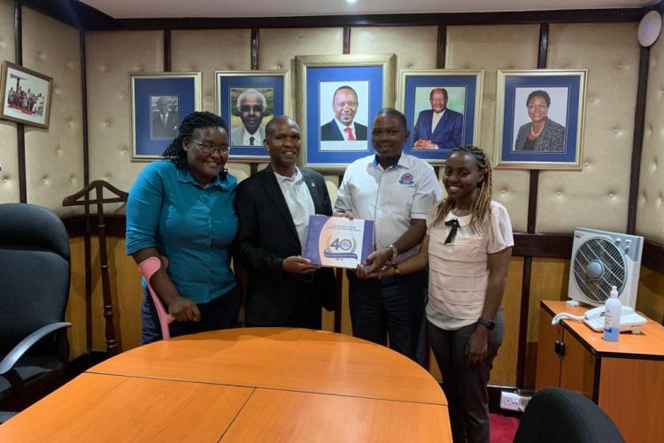 Courtesy Call  To The National Fund for the Disabled of Kenya (NFDK)