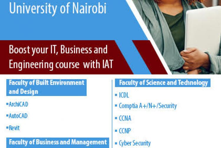 ENROLL FOR FREE INTRODUCTORY COURSES TRAINING AT THE UoN SKILLS CENTRE