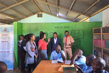 Kili Rover Scouts Empower Juveniles with New Library and Valentines Cheer