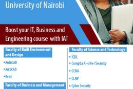 ENROLL FOR FREE INTRODUCTORY COURSES TRAINING AT THE UoN SKILLS CENTRE