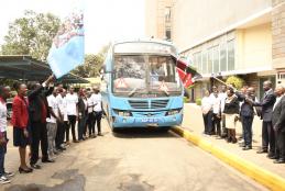 60 Students Flagged off for an 11-months Internship Program in Israel 