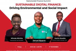 Nationwide Finance Summit by hosted by the UoN Finance and Investments Students Association